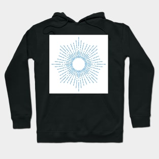 star line pattern Hoodie